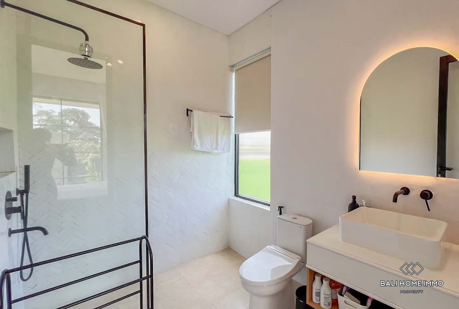 Ricefields view 2 Bedrooms villa for sale and rent in Bali, Near Cemagi & Seseh Beach view 15