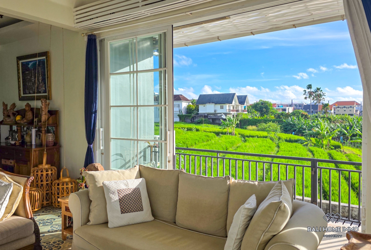 Villa 7 Kamar berpemandangan Sungai dan Sawah untuk Dijual dan Disewa di Bali Berawa view 7