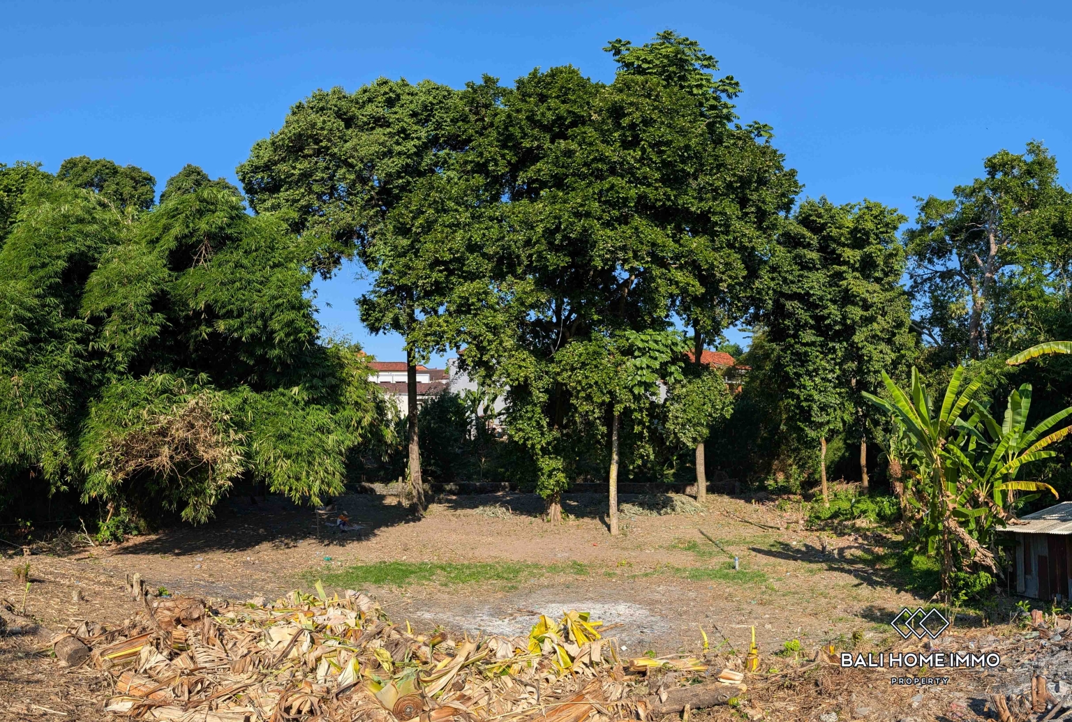 Riverside land for sale leasehold in Bali Canggu residential side view 5