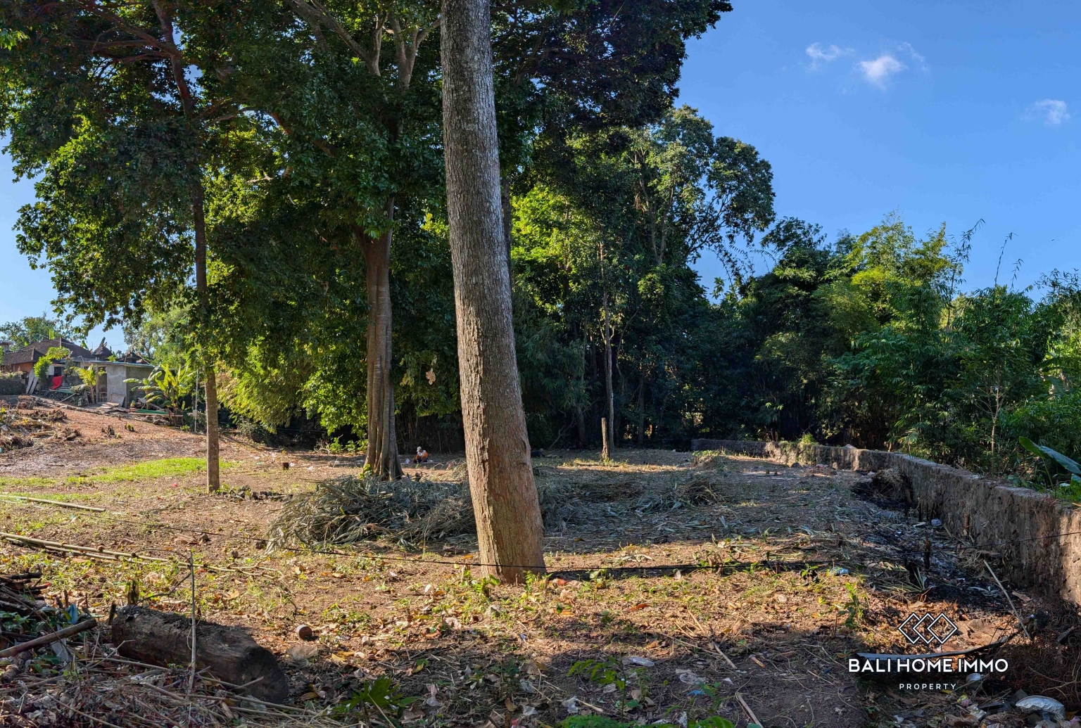 Riverside land for sale leasehold in Bali Canggu residential side view 7