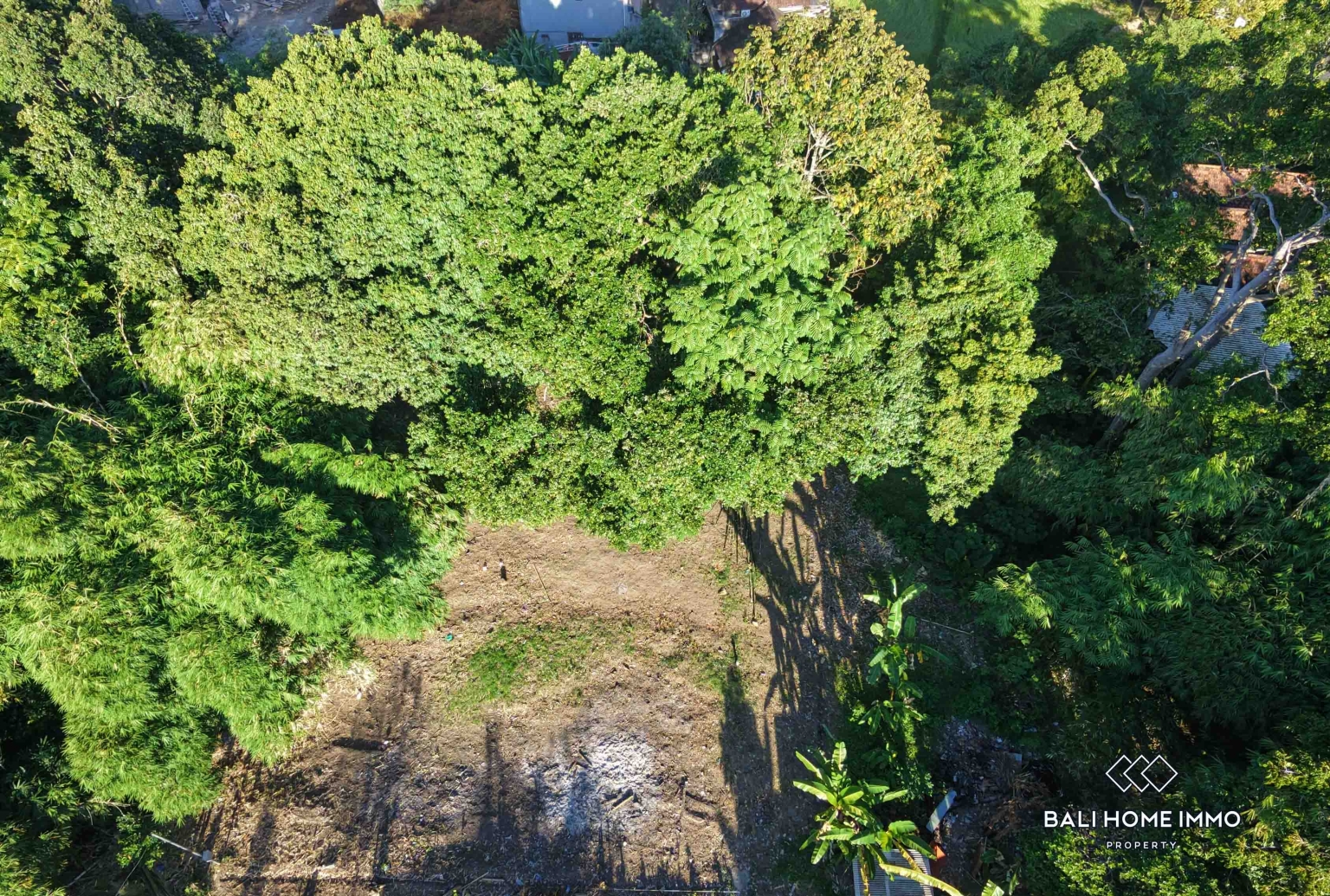 Riverside land for sale leasehold in Bali Canggu residential side view 4