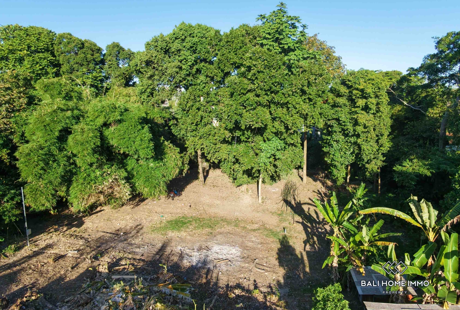 Riverside land for sale leasehold in Bali Canggu residential side view 2