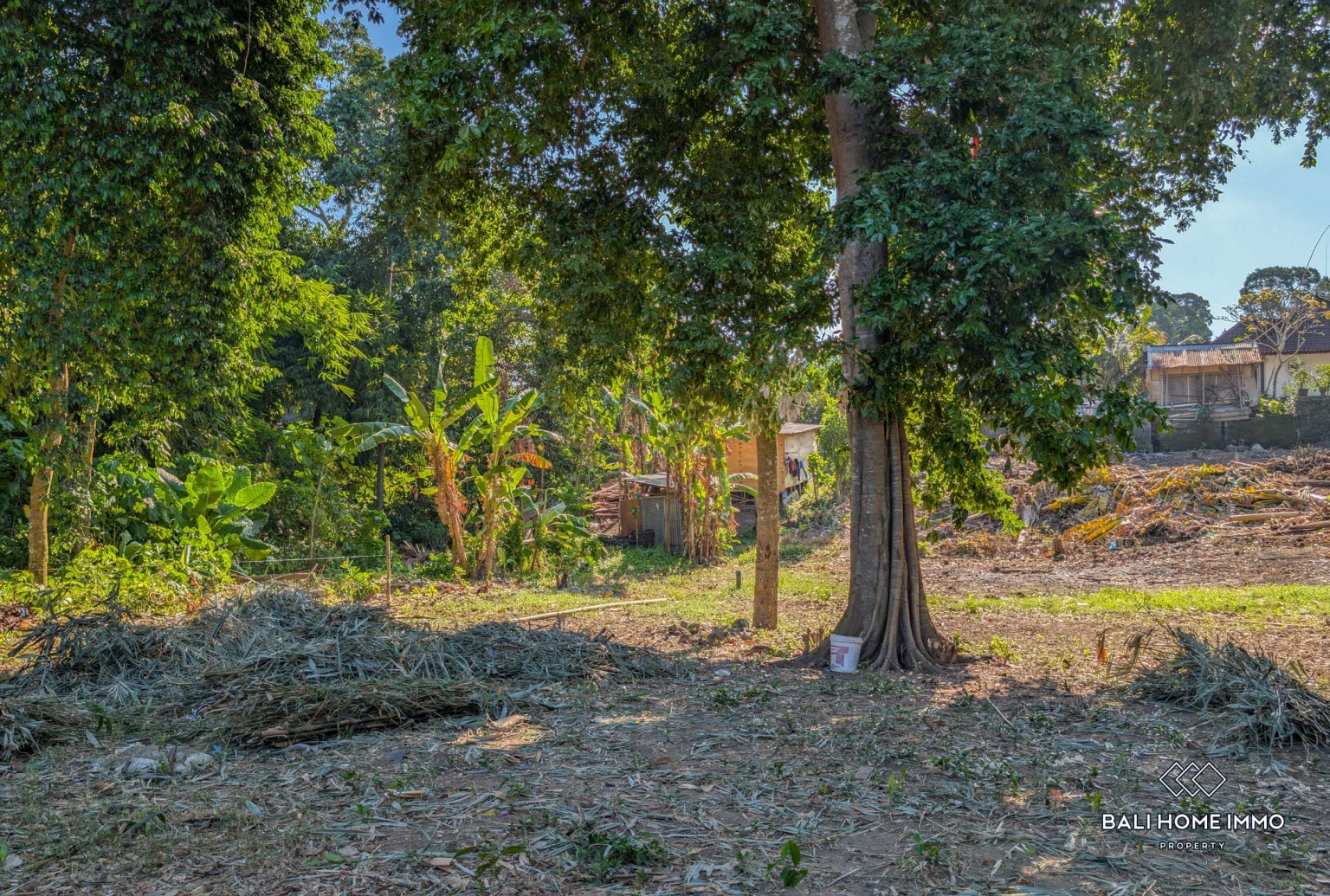 Riverside land for sale leasehold in Bali Canggu residential side view 8