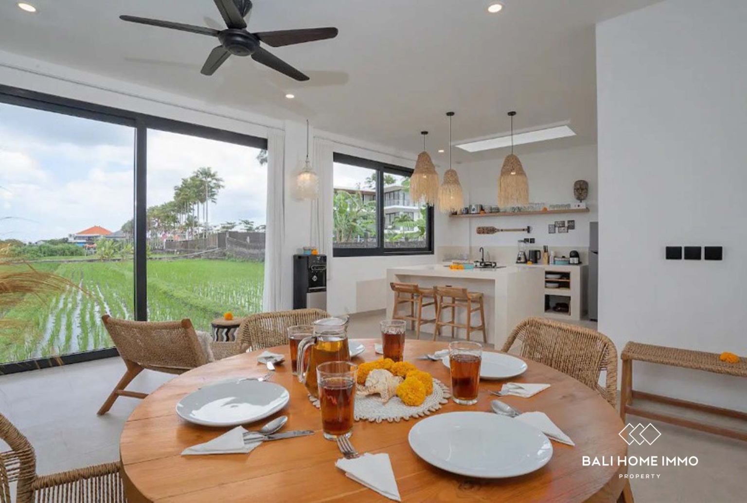 Villa 2 Chambres Vue Rizières à Vendre en Bail à Tumbak Bayuh view 11