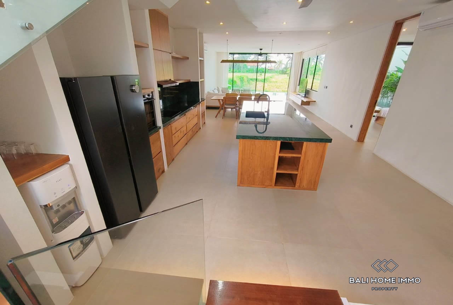 Luxe 3 bedroom Villa with Rice Field View for sale in Ubud view 4