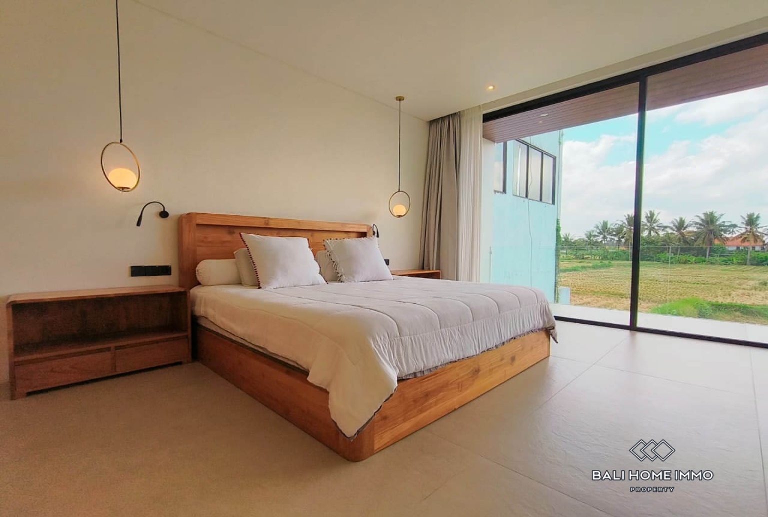 Luxe 3 bedroom Villa with Rice Field View for sale in Ubud view 11