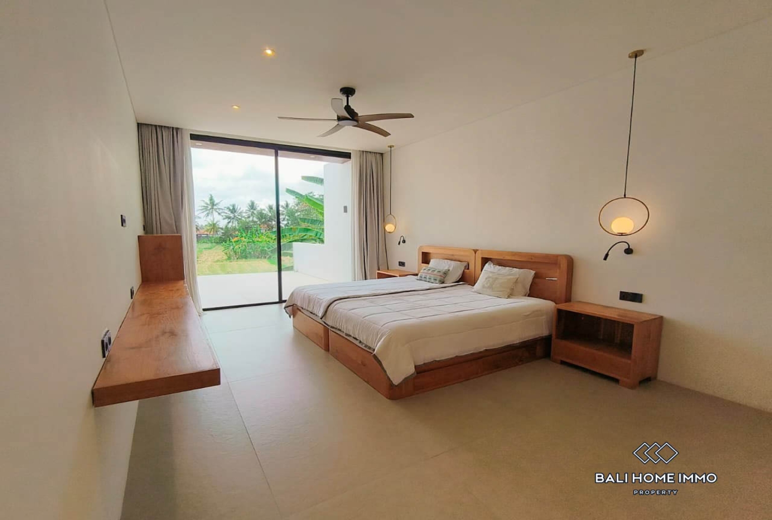 Luxe 3 bedroom Villa with Rice Field View for sale in Ubud view 12