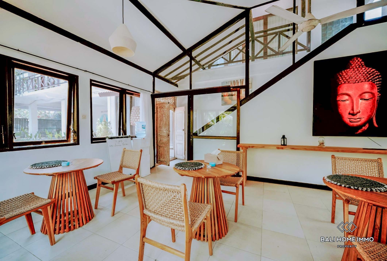 Spacious 10 bedrooms retreat villa concept for sale leasehold in Bali Cepaka view 3