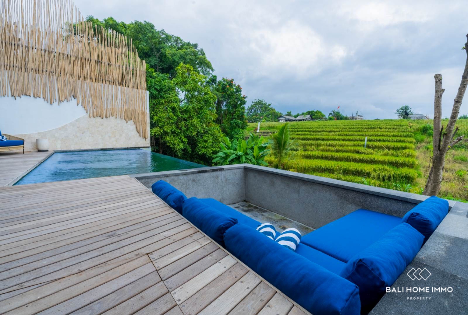 Spacious 3-Bedroom Rice Field View Villa for Rent and Sale in Pererenan view 2