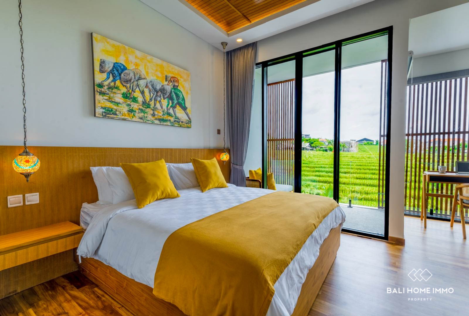 Spacious 3-Bedroom Rice Field View Villa for Rent and Sale in Pererenan view 6