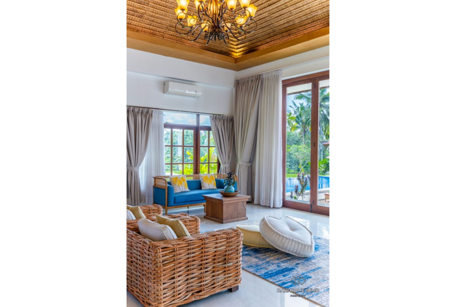Spacieuse villa de 5 chambres à louer à Bali Ubud view 17