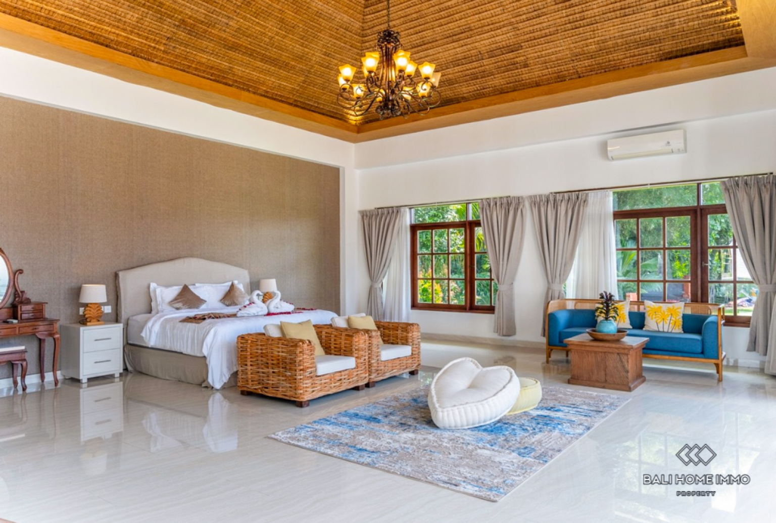 Spacieuse villa de 5 chambres à louer à Bali Ubud view 15