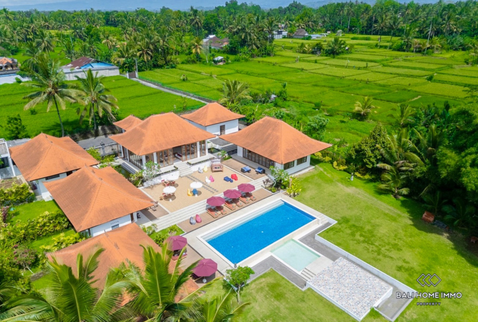 Spacieuse villa de 5 chambres à louer à Bali Ubud view 25