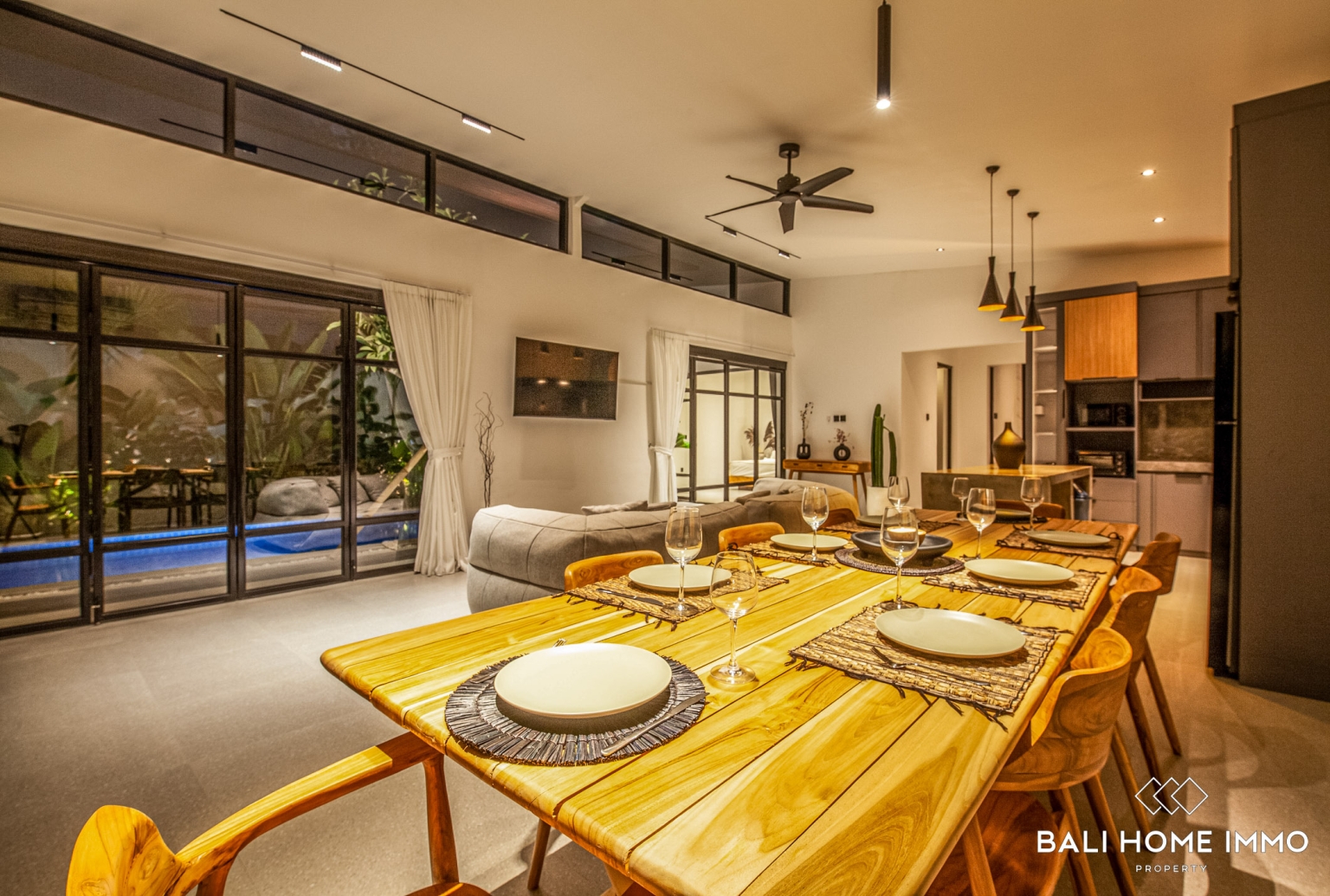 Stunning 3 Bedroom Villa for Monthly rental in Bali Umalas view 7