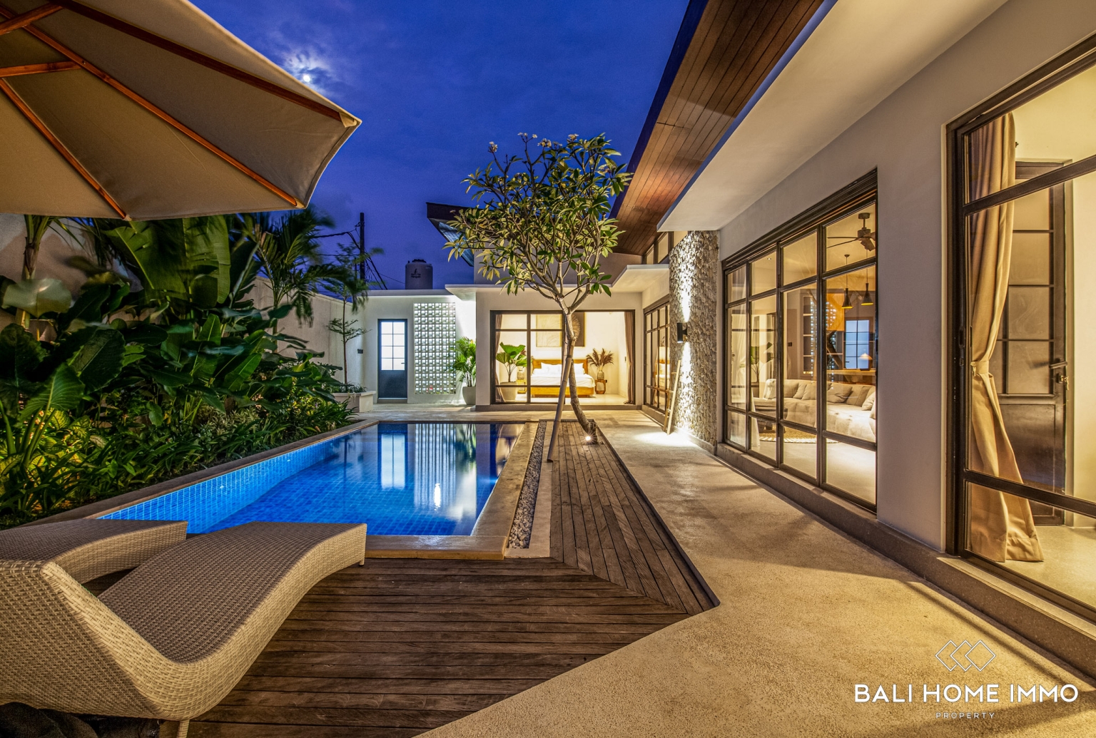 Stunning 3 Bedroom Villa for Monthly rental in Bali Umalas view 2