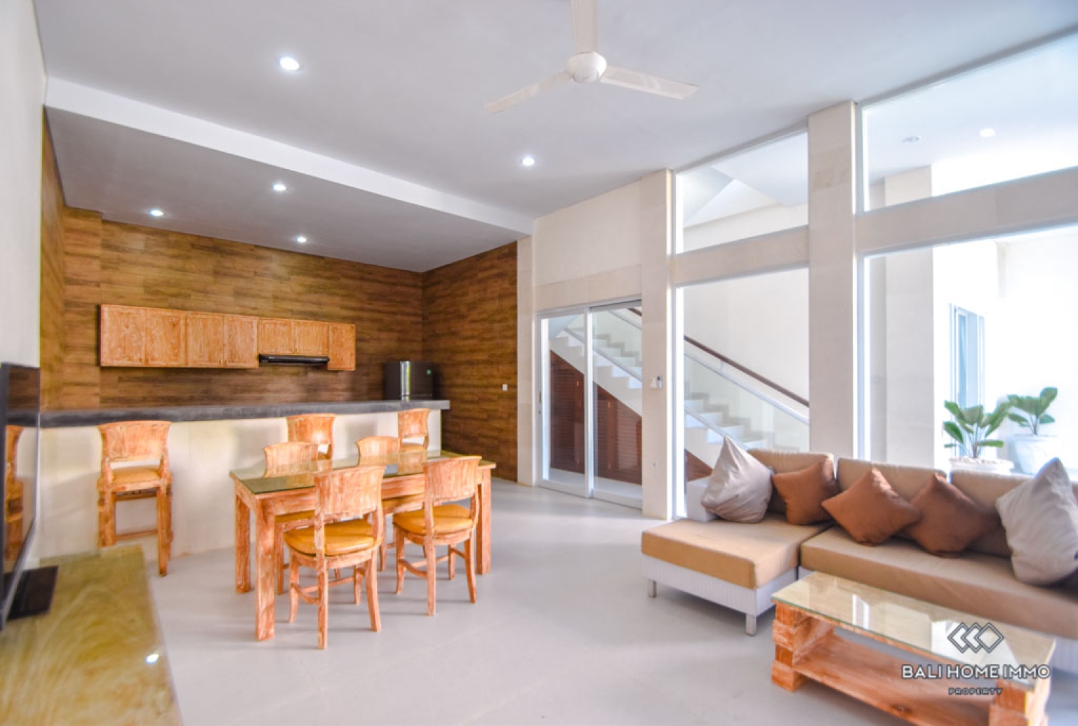 Superbe villa de 3 chambres à louer dans le quartier résidentiel de Canggu view 4