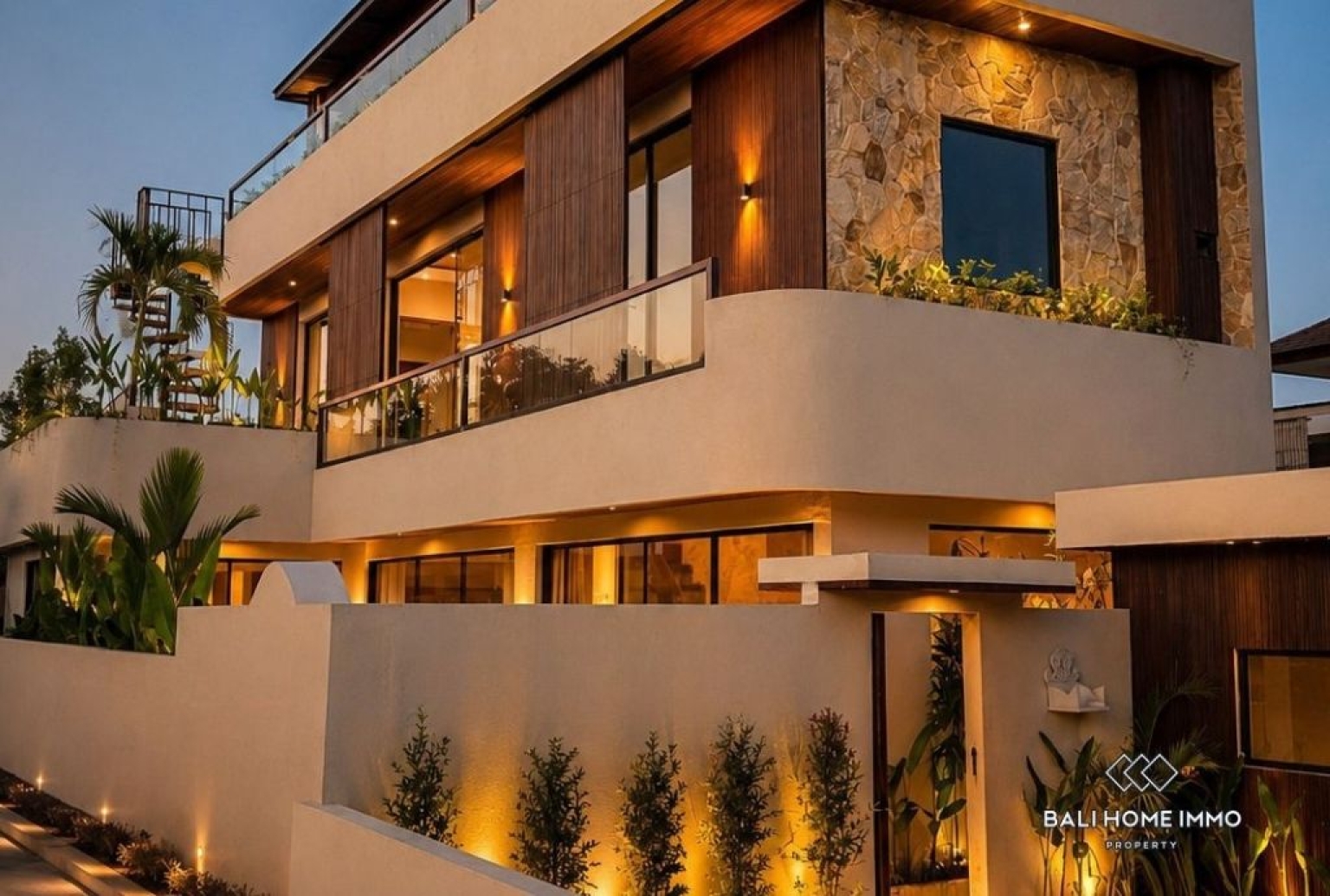 Stunning 3 Bedroom Villa for Sale in Bali Canggu Batubolong Echobeach view 20
