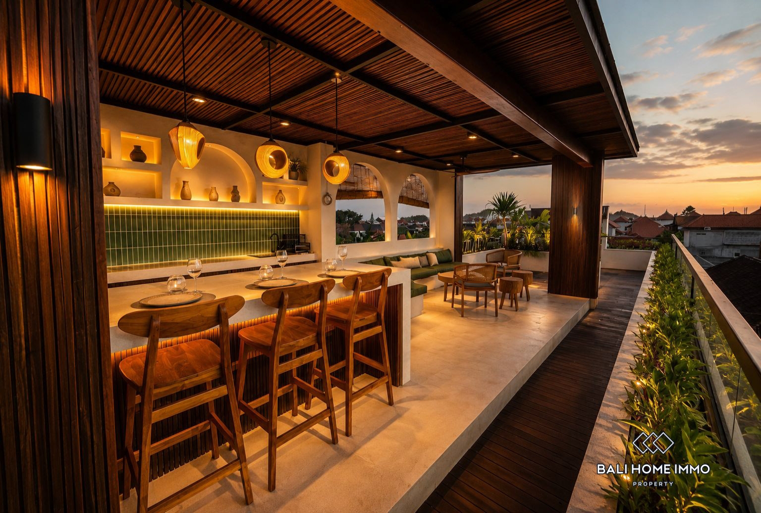 Stunning 3 Bedroom Villa for Sale in Bali Canggu Batubolong Echobeach view 17