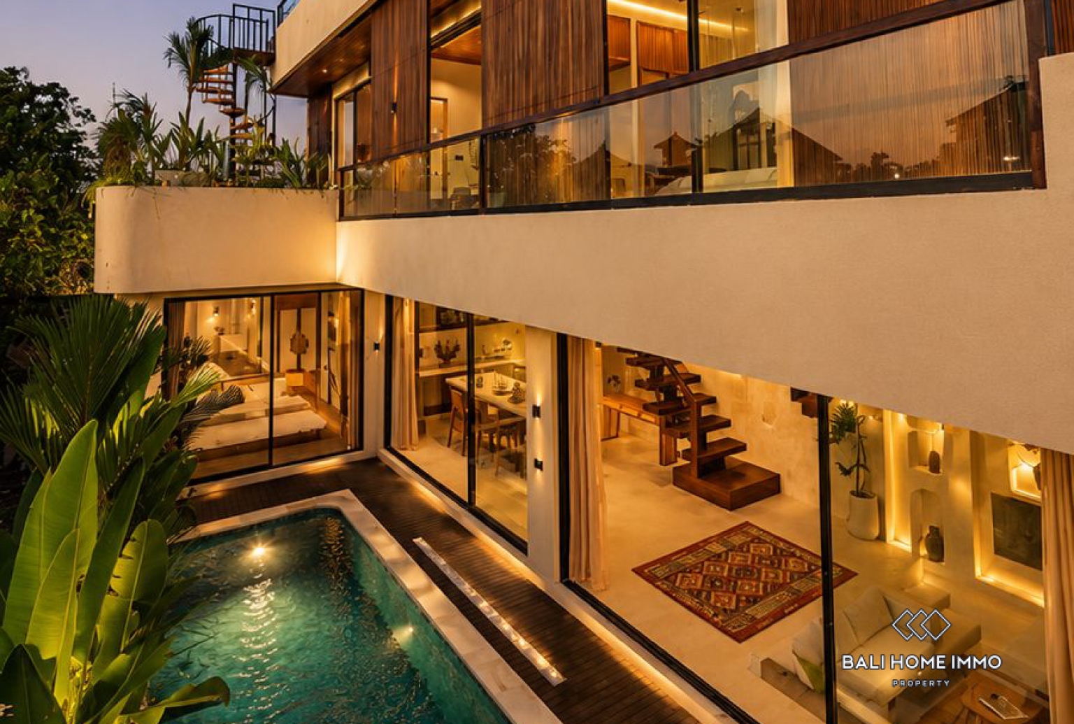 Stunning 3 Bedroom Villa for Sale in Bali Canggu Batubolong Echobeach view 18