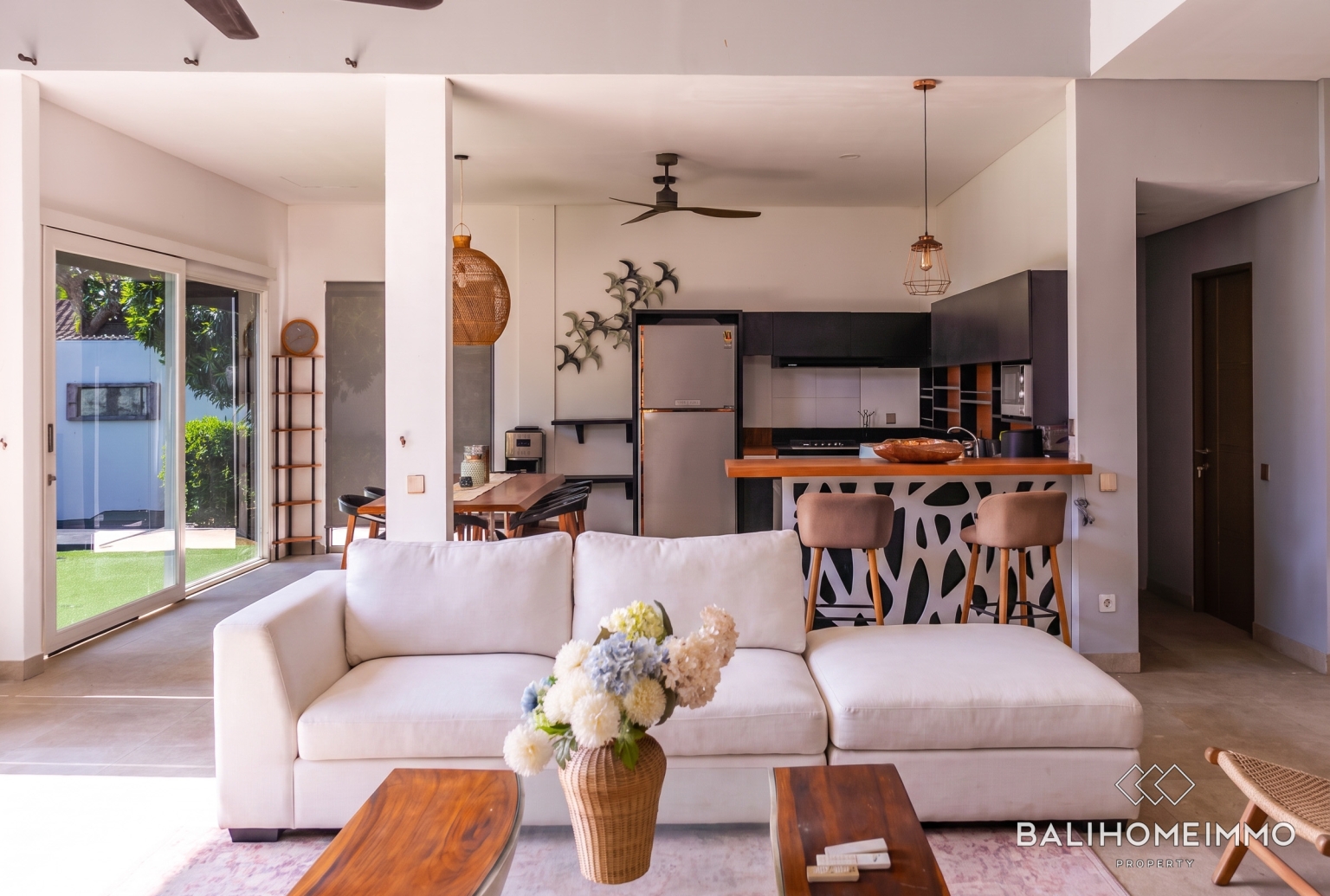 Stunning 4 Bedroom Villa for Sale and Rent in Bali Canggu Residential Side view 5