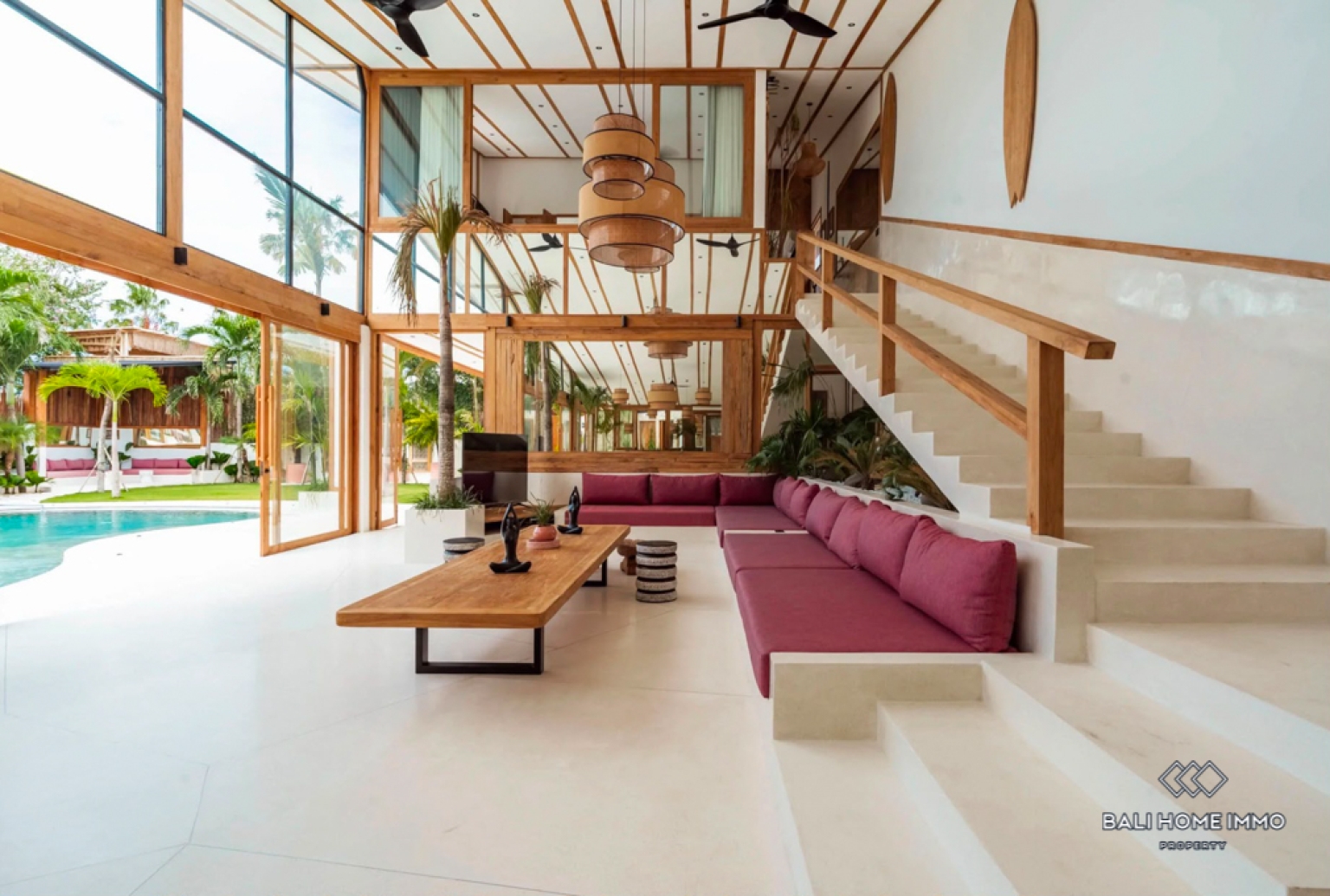 Stunning 5 Bedroom Villa for Sale and Rent in Bali Umalas view 3