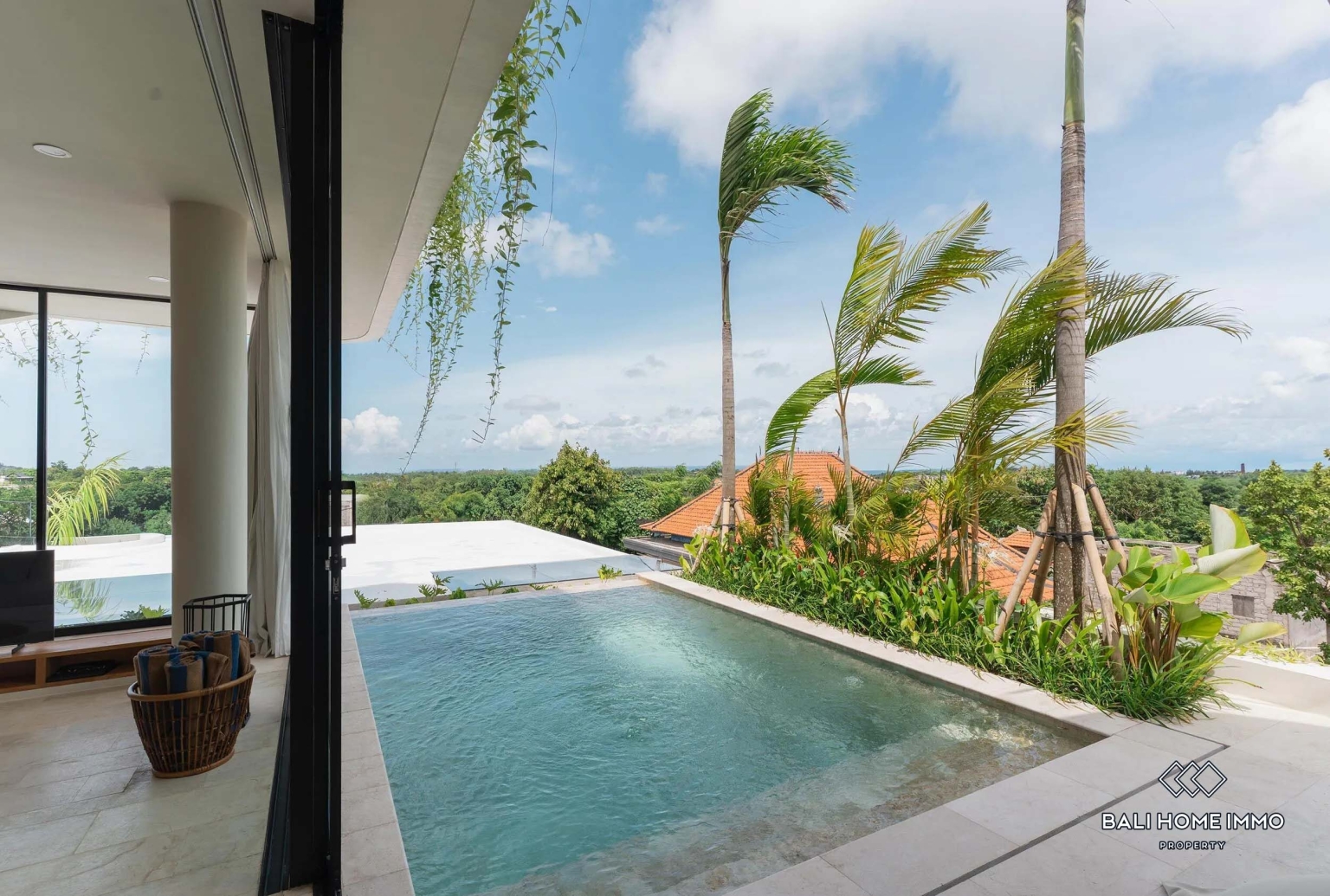 STUNNING OCEAN VIEW 3 BEDROOMS VILLA FOR MONTHLY RENTAL IN ULUWATU - BINGIN view 4