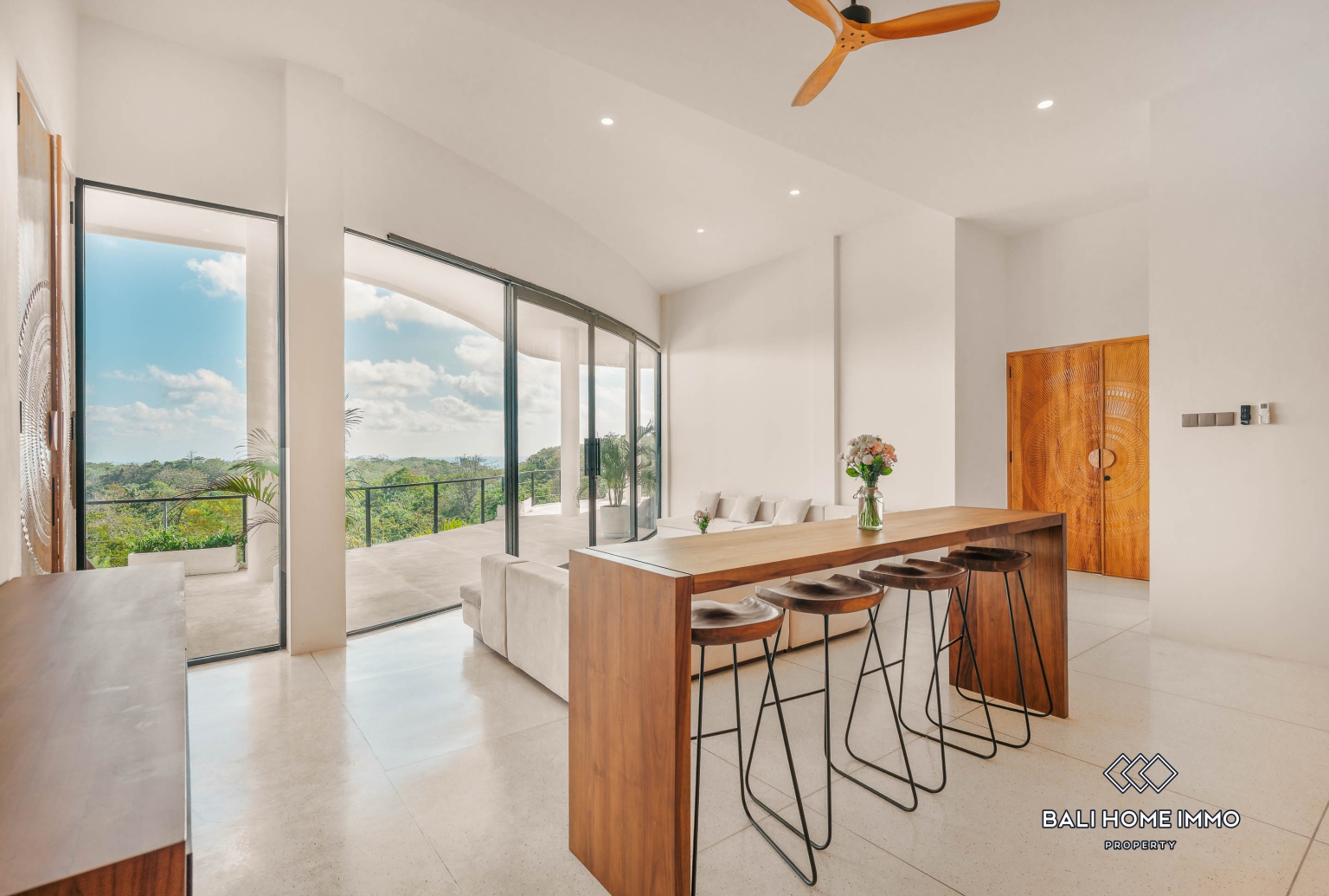STUNNING WITH OCEAN VIEW 4 BEDROOMS VILLA FOR YEARLY & MONTHLY RENTAL IN BALI - ULUWATU view 19