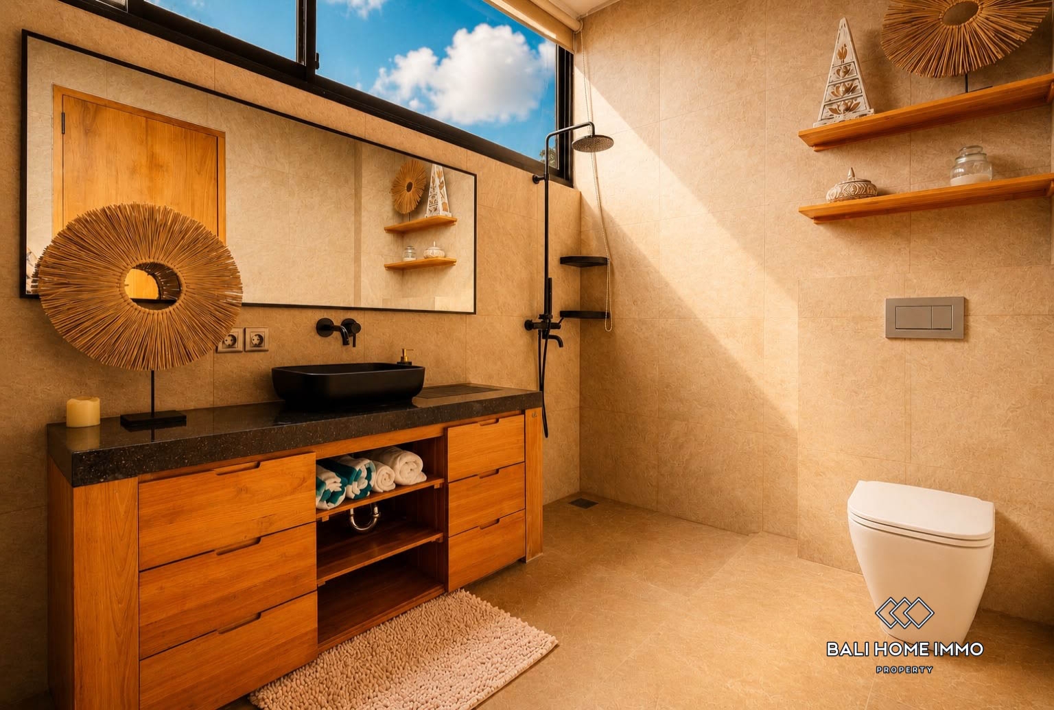 STUNNING WITH OCEAN VIEW 4 BEDROOMS VILLA FOR YEARLY RENTAL IN BALI - ULUWATU view 24