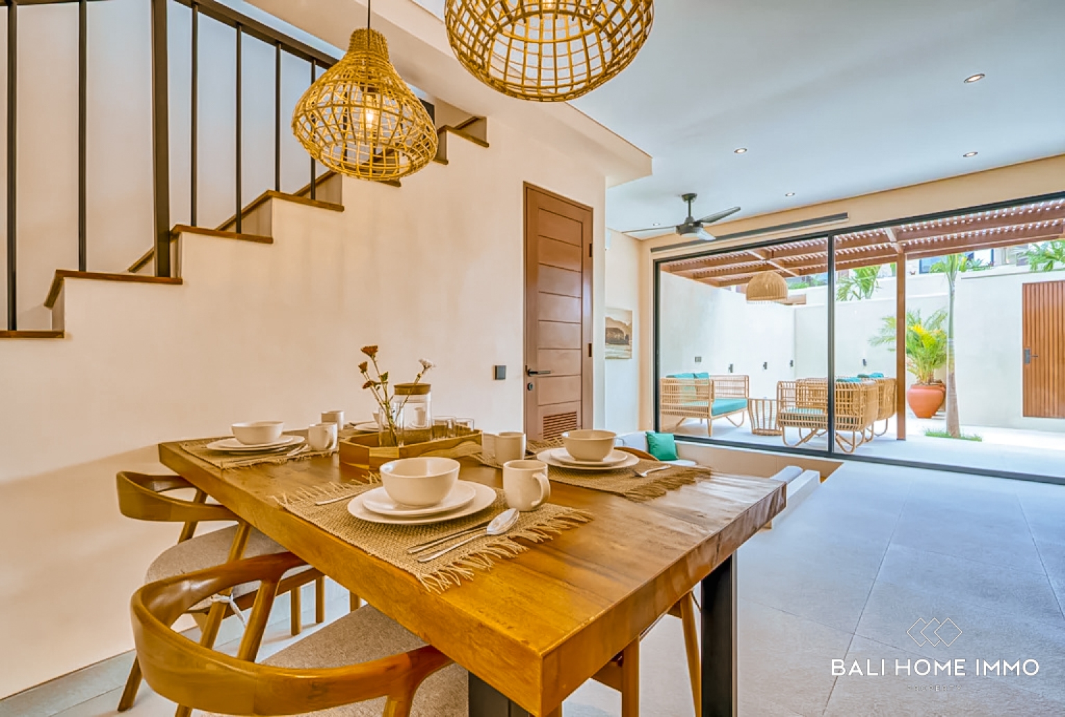 Vila Tropis 1 Kamar Tidur Bergaya untuk Dijual Dekat Pantai Bingin view 7