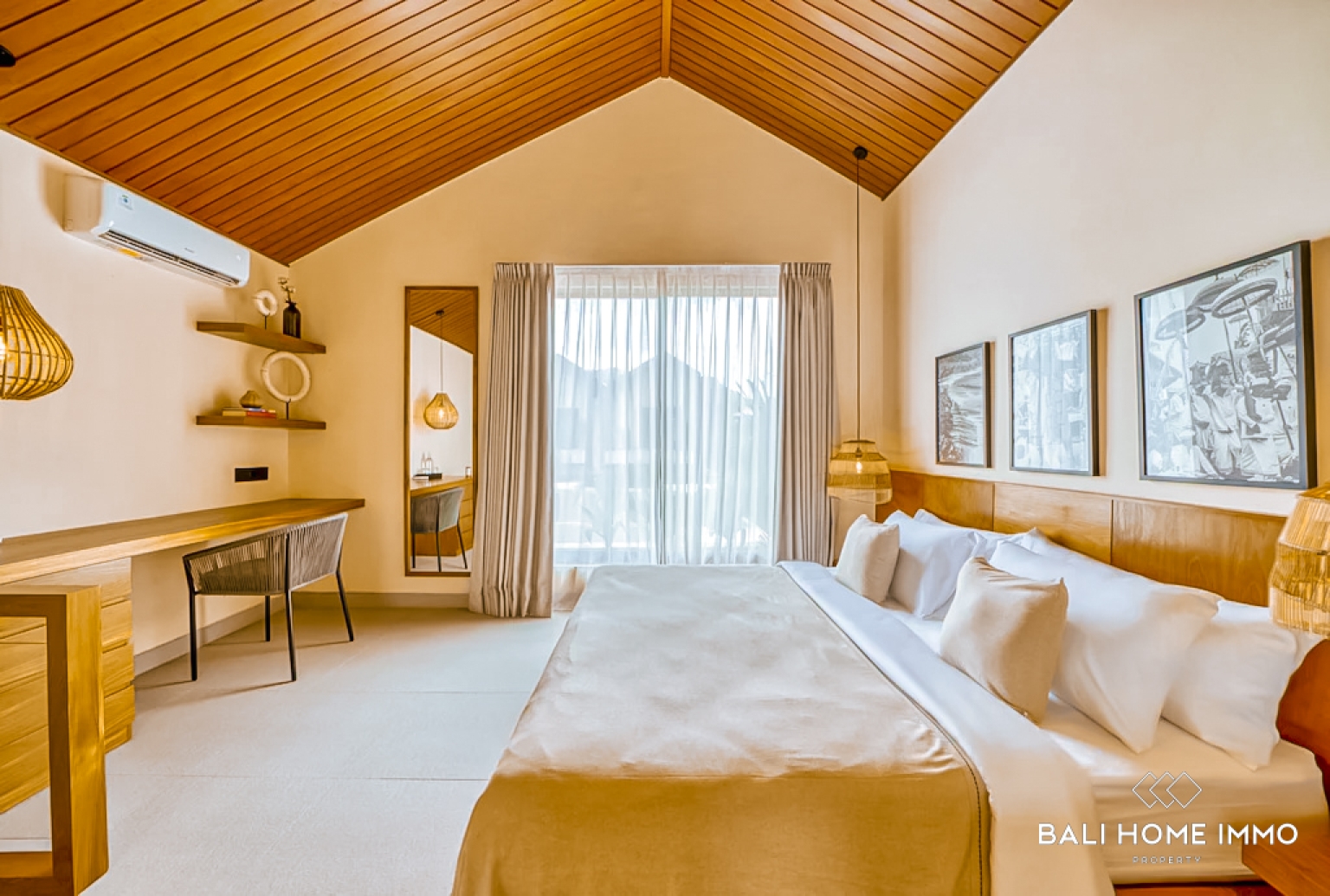 Vila Tropis 1 Kamar Tidur Bergaya untuk Dijual Dekat Pantai Bingin view 14