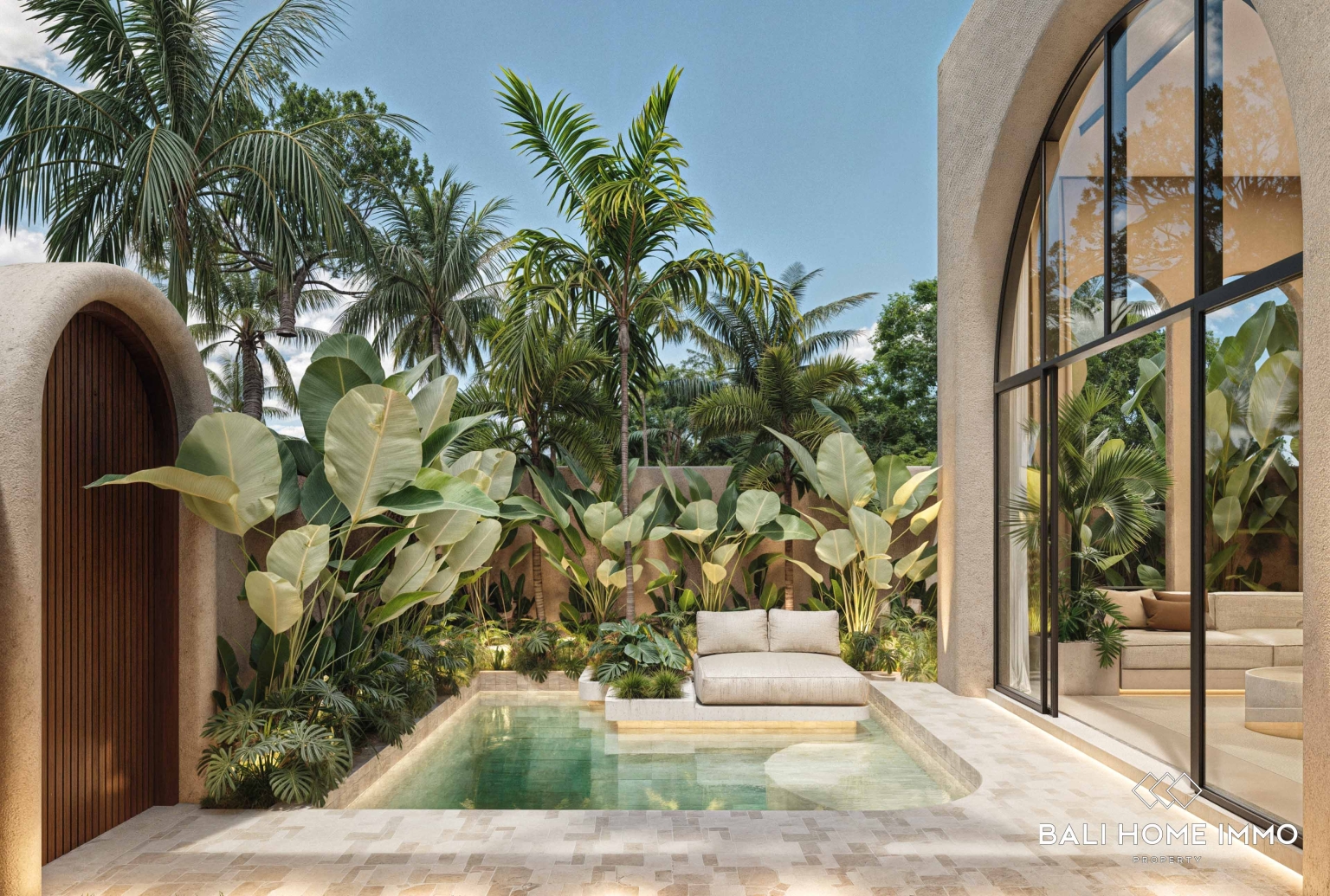 Stylish Off Plan 1 Bedroom Villa for Sale Leasehold Just 5 Minutes from Nunggalan Beach view 2