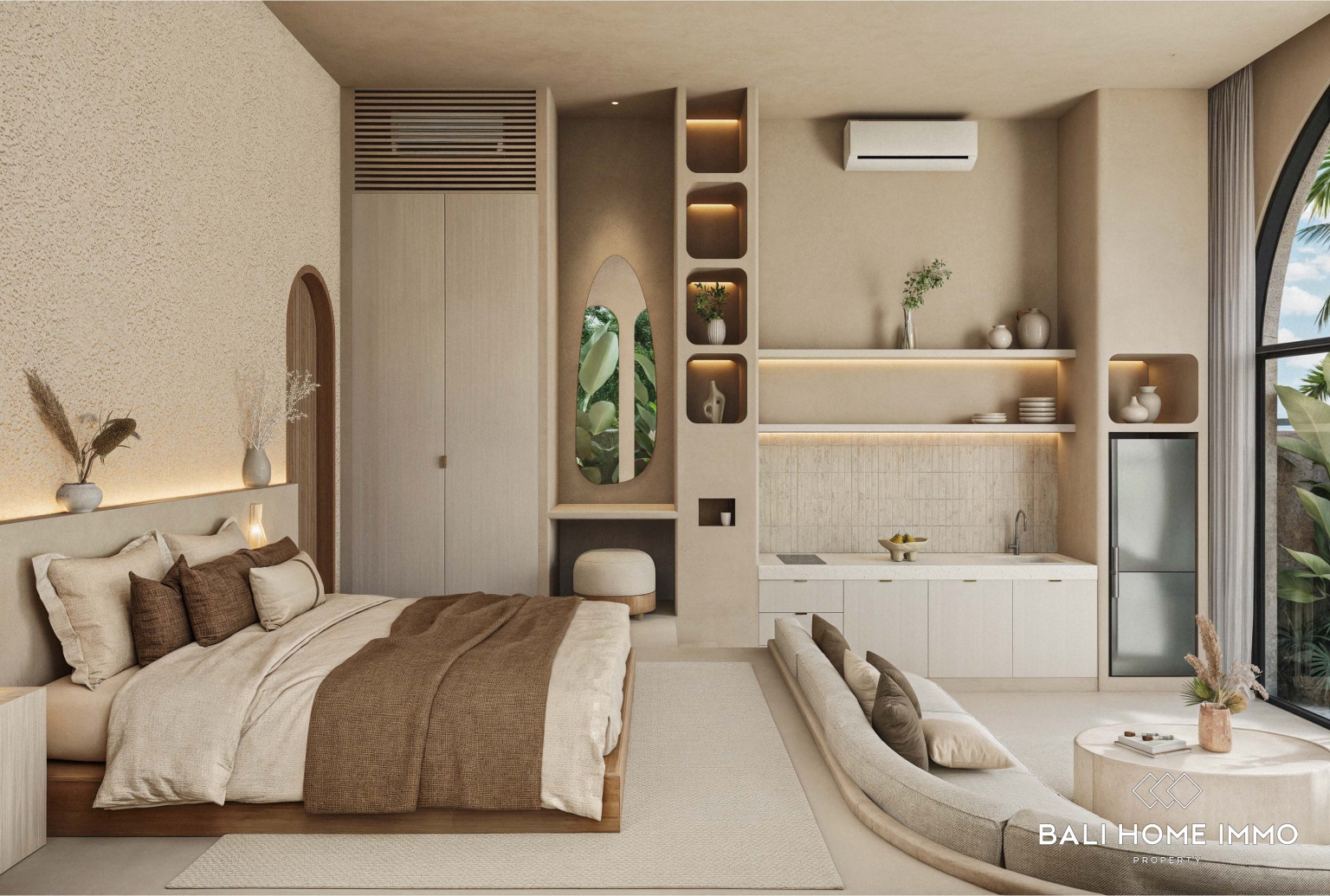 Stylish Off Plan 1 Bedroom Villa for Sale Leasehold Just 5 Minutes from Nunggalan Beach view 13