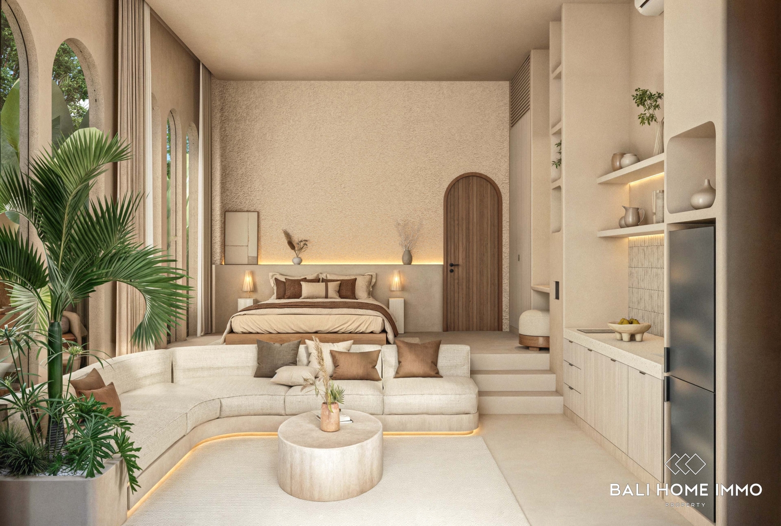 Stylish Off Plan 1 Bedroom Villa for Sale Leasehold Just 5 Minutes from Nunggalan Beach view 9