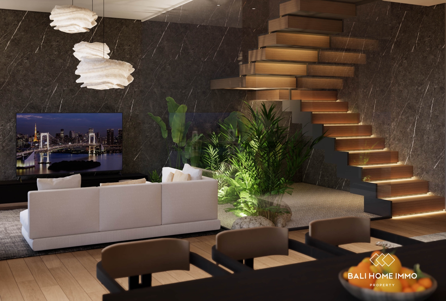 Stylish 4-Bedroom Off-plan Villa with Rooftop Oasis for sale in Munggu view 4