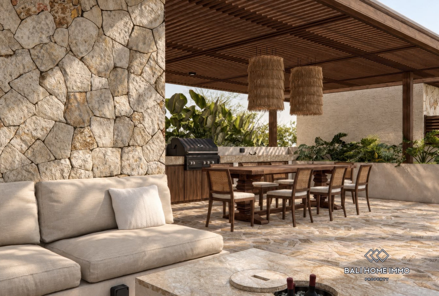 Stylish 3-Bedroom Off-plan Villa with Rooftop Oasis for sale in Munggu view 15