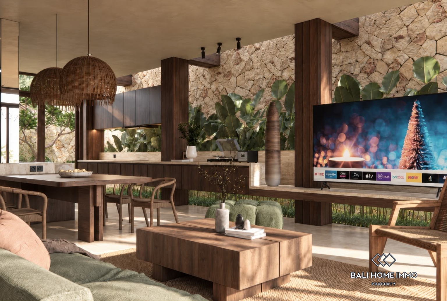 Stylish 3-Bedroom Off-plan Villa with Rooftop Oasis for sale in Munggu view 4