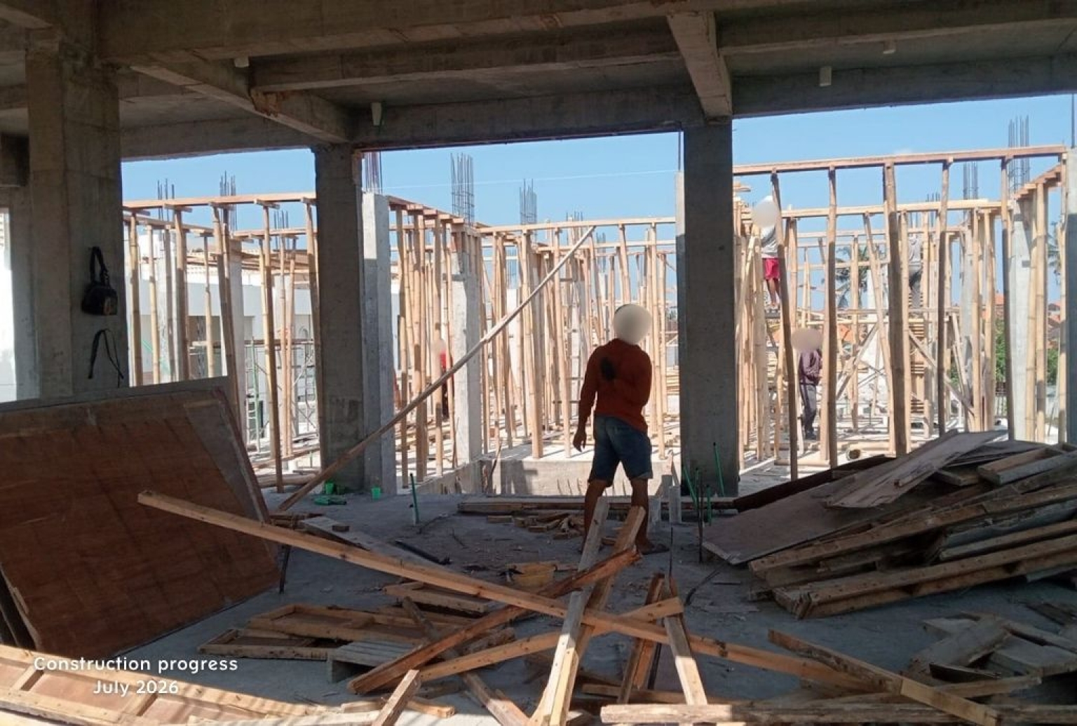 Vila Bergaya 4 Kamar off-plan dengan Oase Atap dijual di Munggu view 20