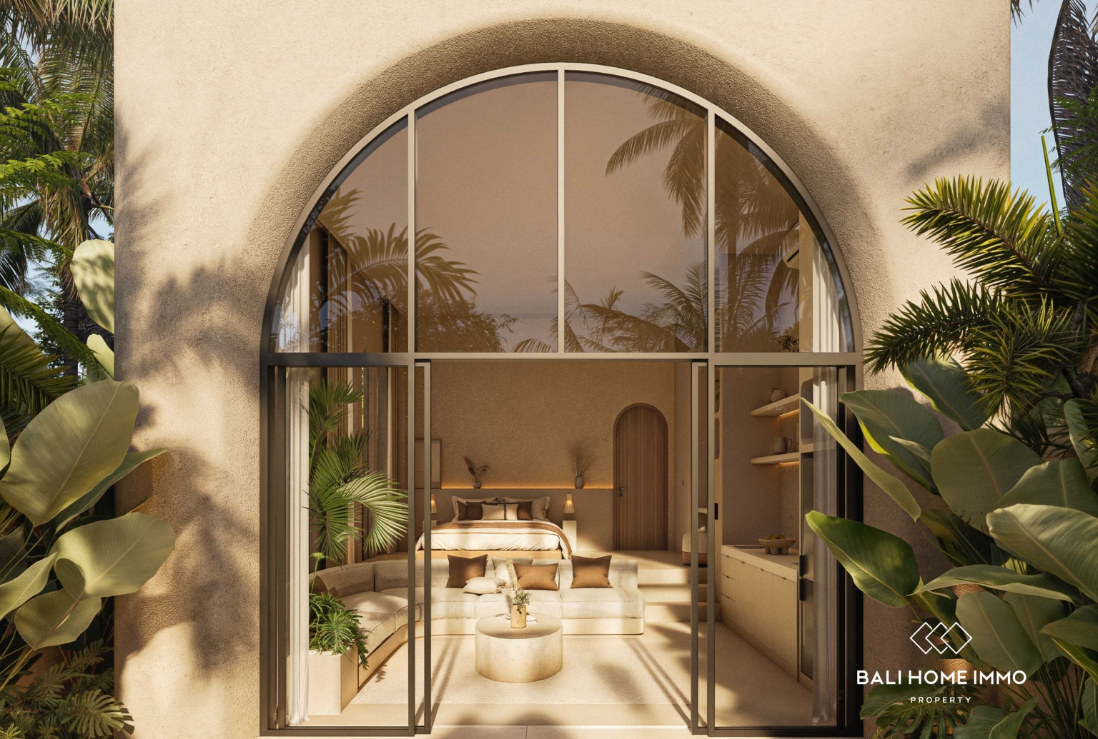Villa 1 Kamar Tidur Bergaya Modern Dijual Hanya 5 Menit dari Pantai Nunggalan view 22