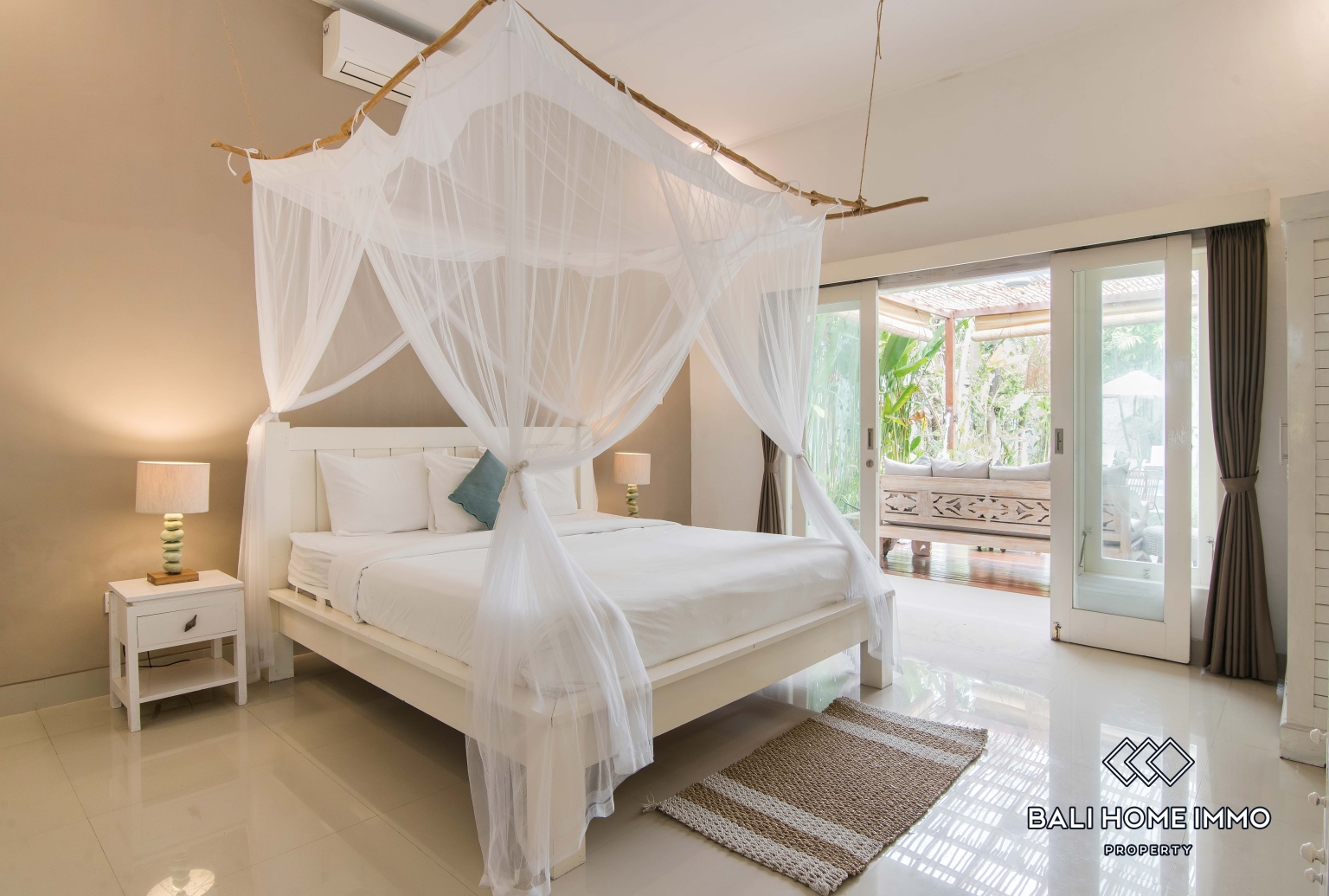 Three units of 3 bedroom villa for rent in Canggu Berawa Beachside view 12