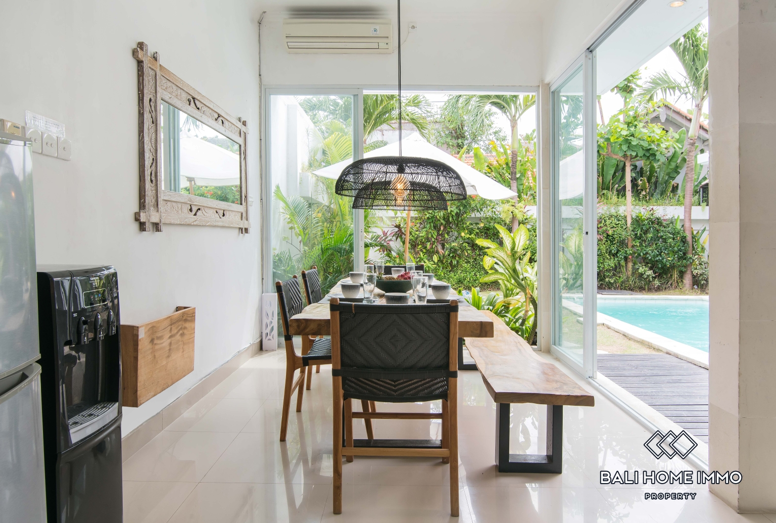 Three units of 3 bedroom villa for rent in Canggu Berawa Beachside view 8