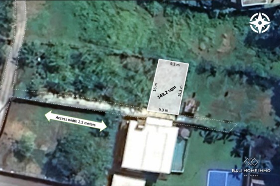 Image 1 from 1.4 are land for sale leasehold in pererenan beachside