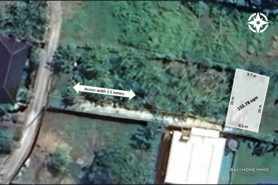 Image 1 from 1.5 are land for sale leasehold in pererenan beachside