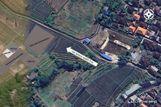 Image 2 from Dijual tanah hunian seluas 1,5 are di Munggu