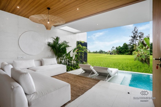 Image 2 from 1 bedroom investment villa with ricefield view for sale leasehold in Sayan Ubud