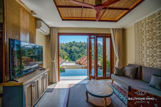 Image 3 from Villa 1 chambre avec vue sur la jungle à vendre dans un complexe de luxe à Ubud