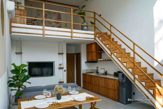 Image 1 from 1 Bedroom Mezzanine Style Villa For Sale in Pererenan Bali