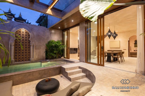 1 Bedroom Morrocan Villa Style For Rent in Pererenan Northside