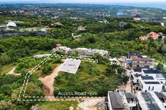 Image 1 from 10 Are Residential Land for Sale Leasehold with Stunning Ocean View in Uluwatu