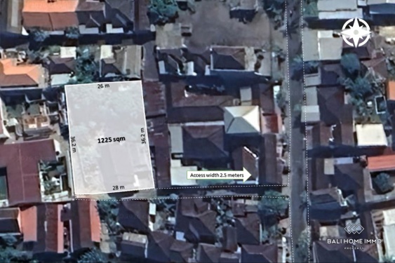 Image 1 from 12,25 adalah lahan perumahan untuk dijual dengan status hak sewa di Padonan.