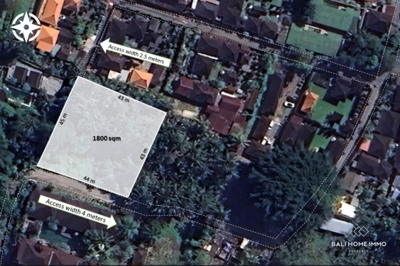 Image 1 from 18 are lahan yang dijual dengan status hak sewa di Sayan Ubud.